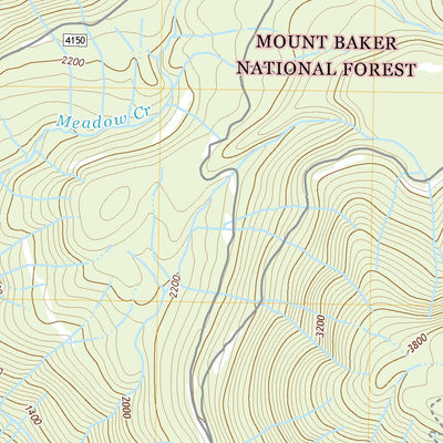 United States Geological Survey Meadow Mountain, WA (2020, 24000-Scale) digital map