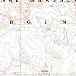 United States Geological Survey Meadow NE, SD (1983, 24000-Scale) digital map