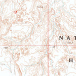 United States Geological Survey Meadow NE, SD (1983, 24000-Scale) digital map