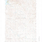 United States Geological Survey Meadow NW, SD (1983, 24000-Scale) digital map