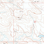 United States Geological Survey Meadow NW, SD (1983, 24000-Scale) digital map