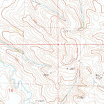United States Geological Survey Meadow NW, SD (1983, 24000-Scale) digital map