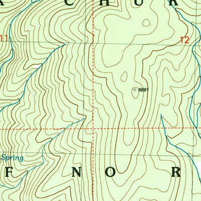 United States Geological Survey Meadow Of Doubt, ID (2004, 24000-Scale) digital map