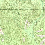 United States Geological Survey Meadow Peak, MT (1964, 24000-Scale) digital map