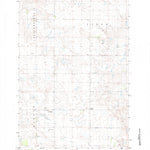 United States Geological Survey Meadow, SD (1983, 24000-Scale) digital map