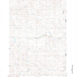 United States Geological Survey Meadow SE, SD (1983, 24000-Scale) digital map