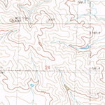 United States Geological Survey Meadow SE, SD (1983, 24000-Scale) digital map