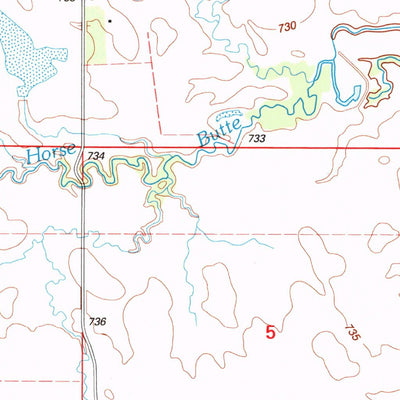 United States Geological Survey Meadow SE, SD (1998, 24000-Scale) digital map