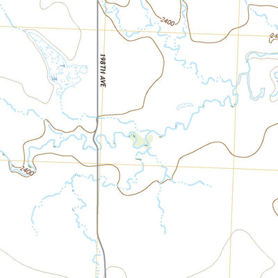 United States Geological Survey Meadow SE, SD (2017, 24000-Scale) digital map