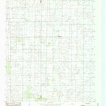 United States Geological Survey Meadow SE, TX (1985, 24000-Scale) digital map