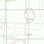 United States Geological Survey Meadow SE, TX (1985, 24000-Scale) digital map