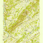 United States Geological Survey Meadow, TN (1940, 24000-Scale) digital map