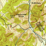United States Geological Survey Meadow, TN (1940, 24000-Scale) digital map