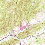 United States Geological Survey Meadow, TN (1952, 24000-Scale) digital map