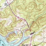 United States Geological Survey Meadow, TN (1952, 24000-Scale) digital map
