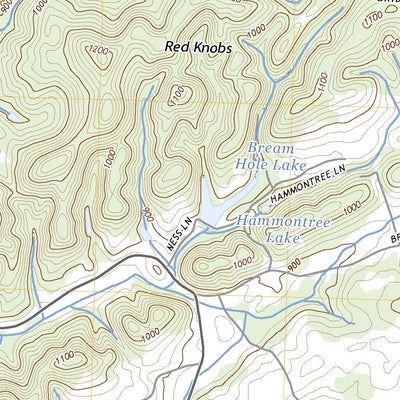 United States Geological Survey Meadow, TN (2022, 24000-Scale) digital map