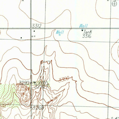 United States Geological Survey Meadow, TX (1985, 24000-Scale) digital map