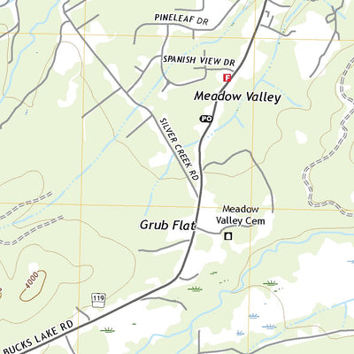 United States Geological Survey Meadow Valley, CA (2022, 24000-Scale) digital map