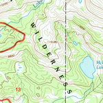 United States Geological Survey Meadowlark Lake, WY (1993, 24000-Scale) digital map