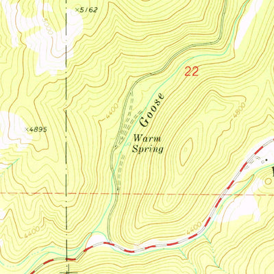 United States Geological Survey Meadows, ID (1973, 24000-Scale) digital map
