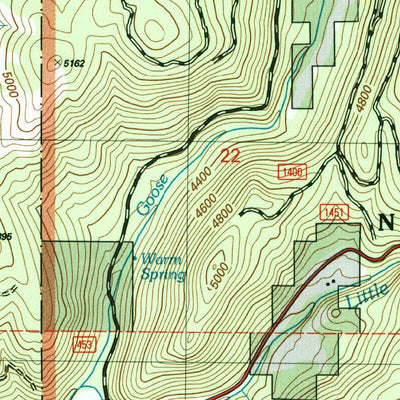 United States Geological Survey Meadows, ID (2004, 24000-Scale) digital map