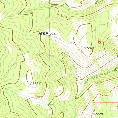 United States Geological Survey Meadowville, UT (1969, 24000-Scale) digital map