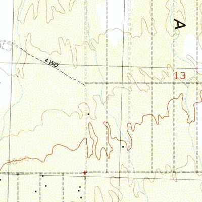 United States Geological Survey Meadview South, AZ (1989, 24000-Scale) digital map