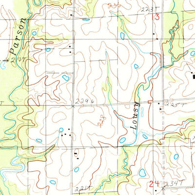 United States Geological Survey Meadville, MO (1984, 24000-Scale) digital map