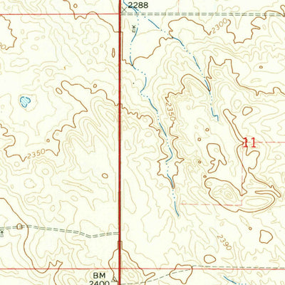 United States Geological Survey Meadville NE, NE-SD (1964, 24000-Scale) digital map