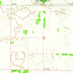 United States Geological Survey Meadville NW, NE-SD (1964, 24000-Scale) digital map