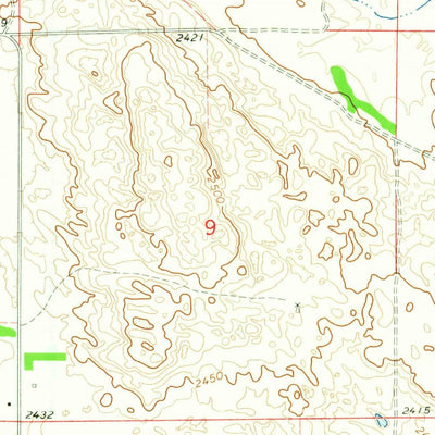 United States Geological Survey Meadville NW, NE-SD (1964, 24000-Scale) digital map