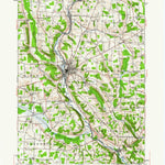 United States Geological Survey Meadville, PA (1923, 62500-Scale) digital map