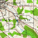 United States Geological Survey Meadville, PA (1923, 62500-Scale) digital map