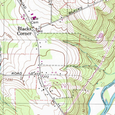 United States Geological Survey Meadville, PA (1998, 24000-Scale) digital map
