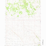 United States Geological Survey Mean Rock Well, OR (1981, 24000-Scale) digital map