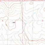 United States Geological Survey Mean Rock Well, OR (1981, 24000-Scale) digital map