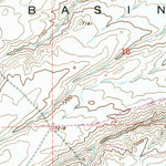 United States Geological Survey Measel Spring Reservoir, WY (1960, 24000-Scale) digital map