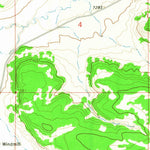 United States Geological Survey Mecate Meadow, NM (1964, 24000-Scale) digital map