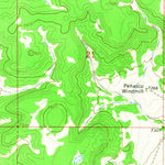 United States Geological Survey Mecate Meadow, NM (1964, 24000-Scale) digital map