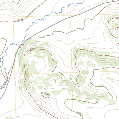 United States Geological Survey Mecate Meadow, NM (2023, 24000-Scale) digital map