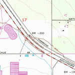 United States Geological Survey Mecca, CA (1955, 24000-Scale) digital map