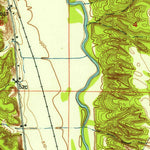 United States Geological Survey Mecca, IN (1951, 24000-Scale) digital map