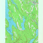 United States Geological Survey Mechanic Falls, ME (1981, 24000-Scale) digital map