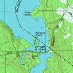 United States Geological Survey Mechanic Falls, ME (1981, 24000-Scale) digital map