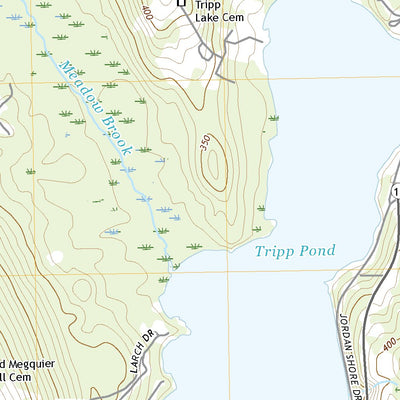 United States Geological Survey Mechanic Falls, ME (2021, 24000-Scale) digital map