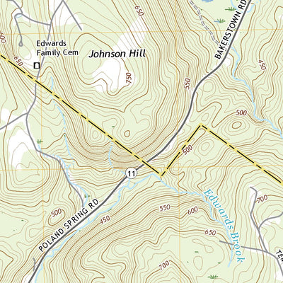 United States Geological Survey Mechanic Falls, ME (2021, 24000-Scale) digital map