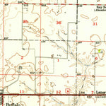 United States Geological Survey Mechanicsburg, IL (1954, 62500-Scale) digital map
