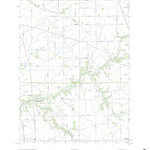 United States Geological Survey Mechanicsburg, IN (2022, 24000-Scale) digital map