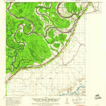 United States Geological Survey Mechanicsburg, MS (1940, 62500-Scale) digital map