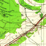 United States Geological Survey Mechanicsburg, MS (1940, 62500-Scale) digital map